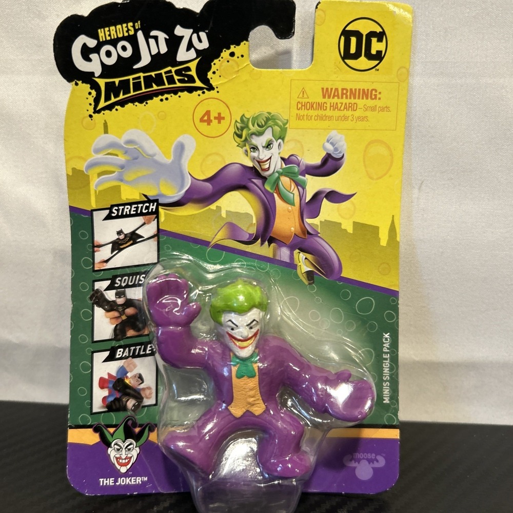 Heroes of Goo Jit Zu Minis The Joker (Purple Tuxedo) Action Figure
